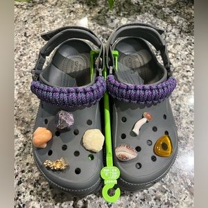 CROCS X ARIES CLASSIC HIKER XSCAPE CLOG - SLATE GREY - W8/M6  NWT